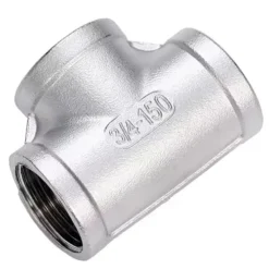 Tê ren inox