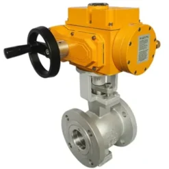 Van bi điều khiển điện mặt bích