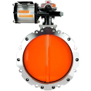 Van bướm xi măng điều khiển khí nén