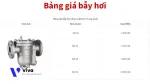 Bảng giá bẫy hơi