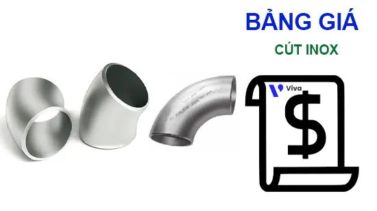 Bảng giá các loại cút inox, thép