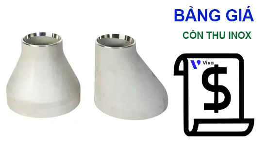 Bảng giá côn thu inox