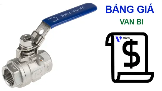 Bảng giá van bi