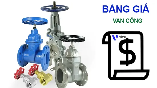 Bảng giá van cổng