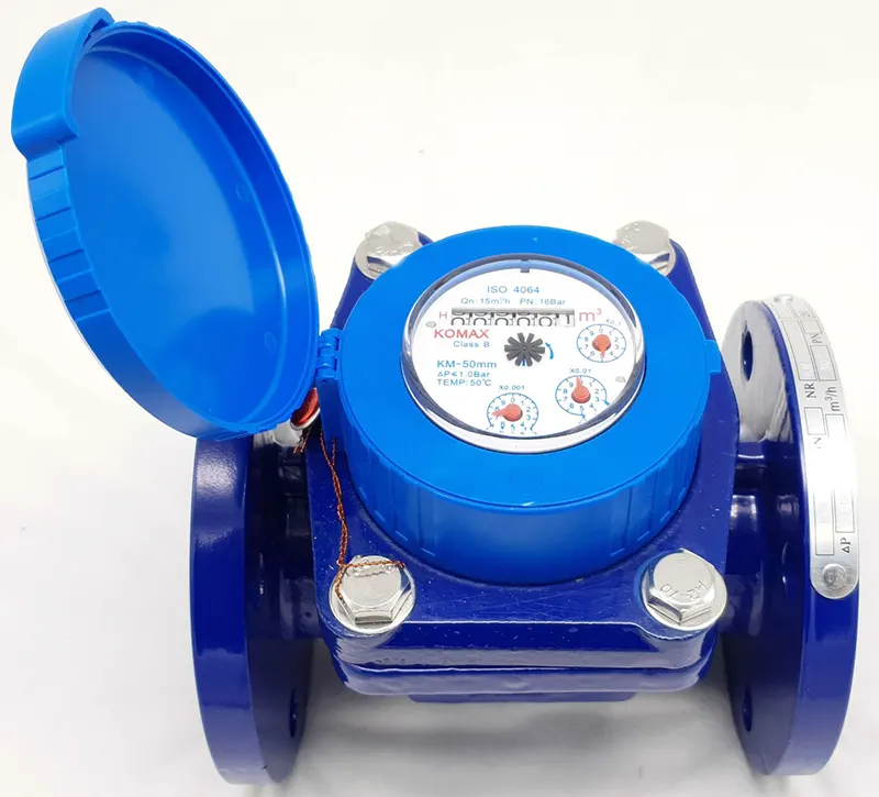 Đồng hồ nước thải Komax lắp bích DN50