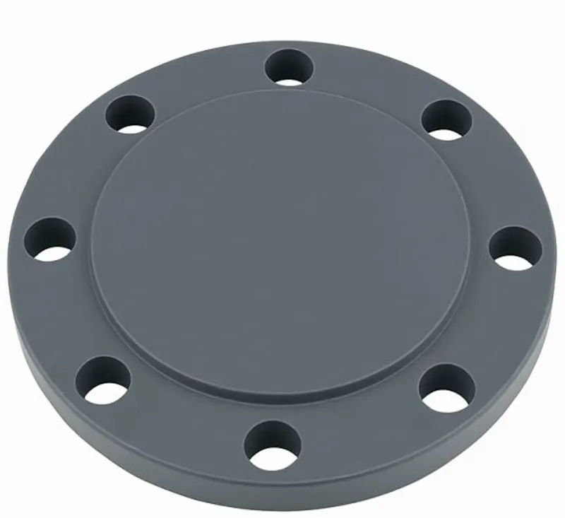 mặt bích đặc bằng nhựa PVC