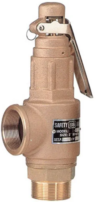 Van an toàn tay giật bằng đồng