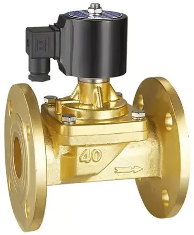 Van điện từ đồng mặt bích