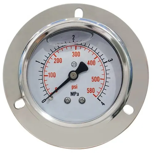 Đồng hồ đo áp suất chân sau có vành