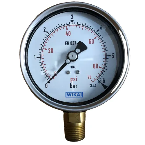 Đồng hồ đo áp suất khí nén