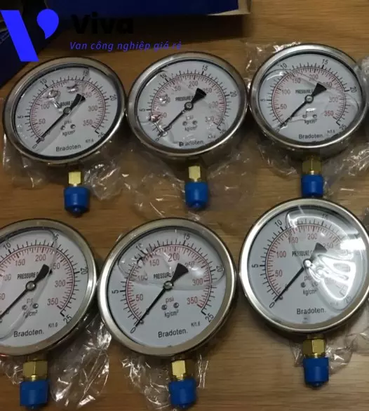 Đồng hồ đo áp suất Bradoten