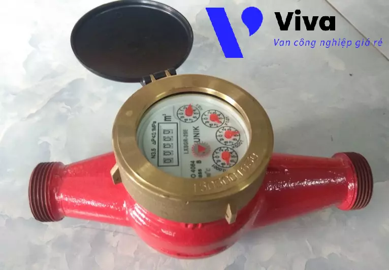 Đồng hồ đo nước nóng unik DN15