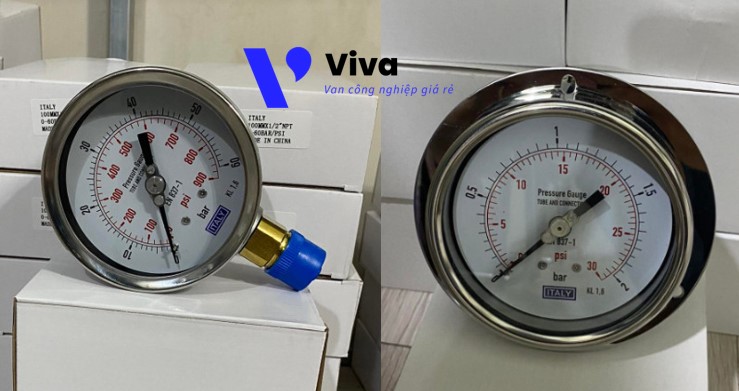 Đồng hồ đo áp suất Italy