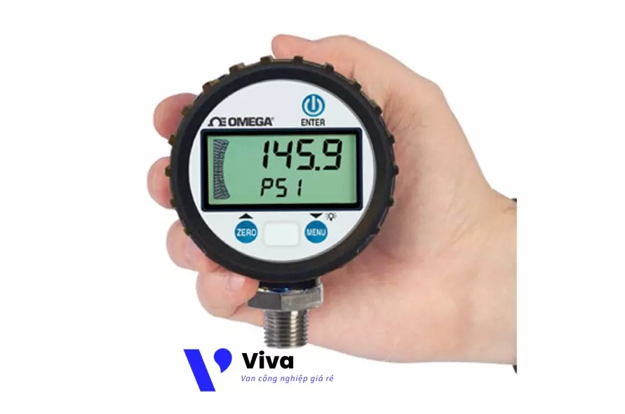 Đồng hồ đo áp suất khí nén điện tử