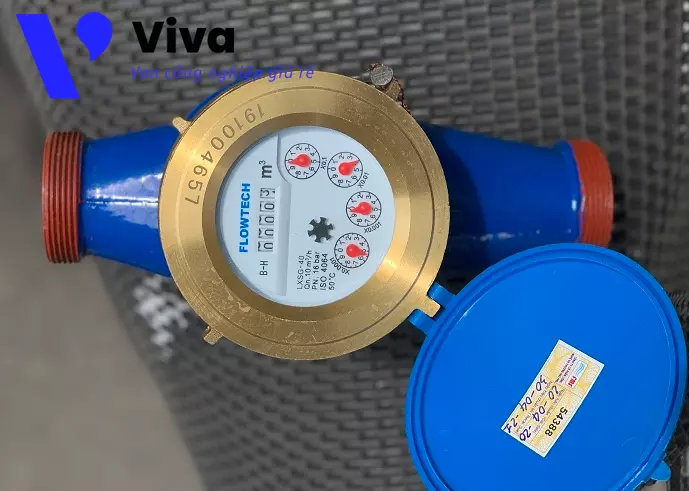Đồng hồ nước Flowtech nối ren