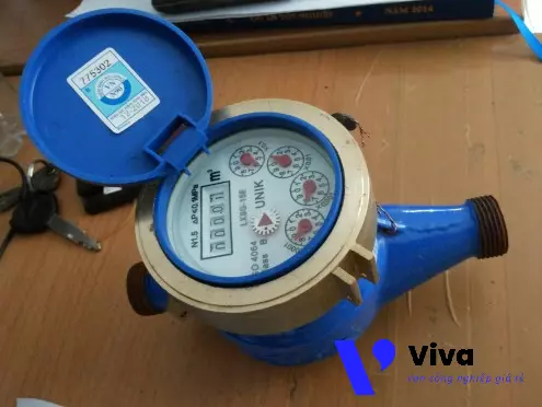 Hinh ảnh đồng hồ đo nước lạnh unik bằng gang DN15