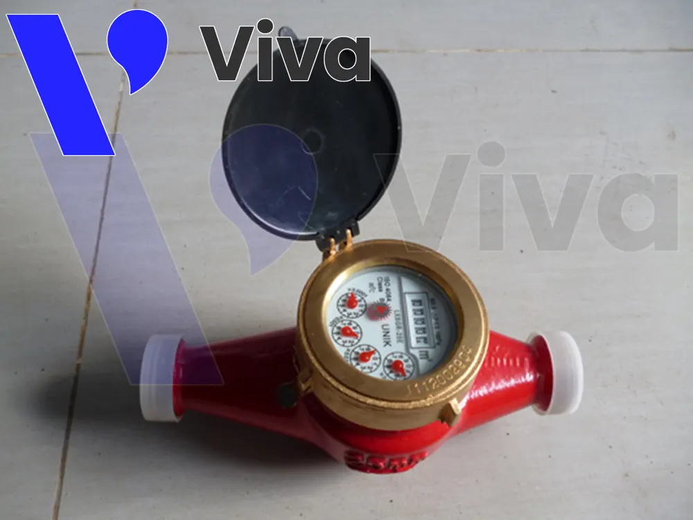 Sản phẩm đồng hồ đo nước nóng unik DN20