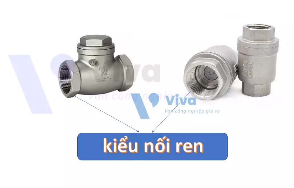 Van 1 chiều inox phi 27