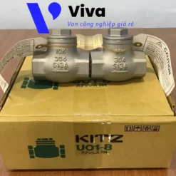 van 1 chiều inox kitz ren