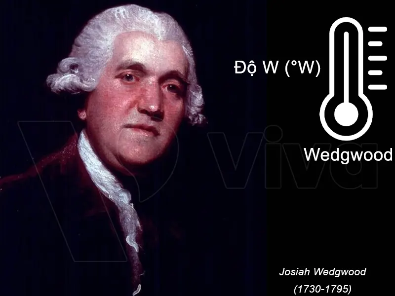 Josiah Wedgwood người đưa ra thang do W