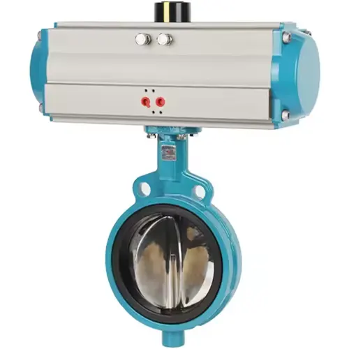 Van bướm điều khiển khí nén tác động đơn