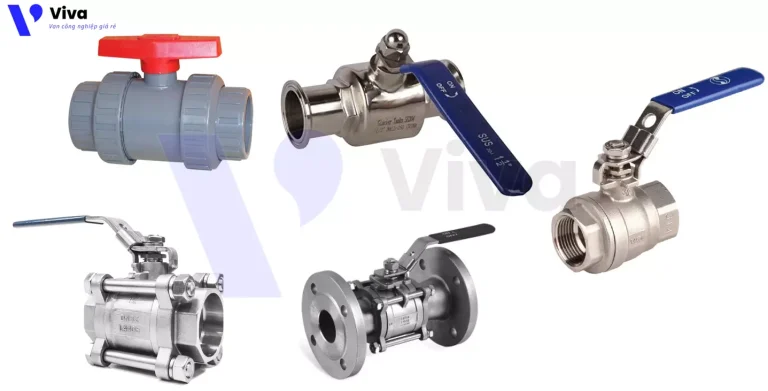 Các kiểu kết nối của van bi