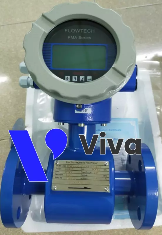 đồng hồ đo nước thải điện từ flowtech
