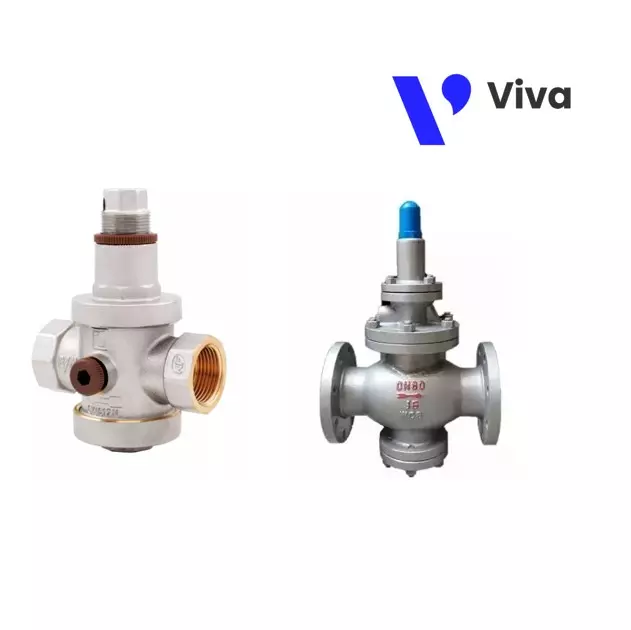 Hình thức nối trên van giảm áp