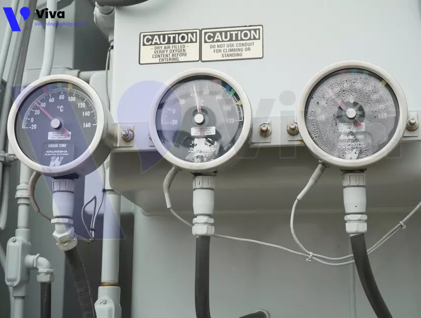 Chức năng đồng hồ đo nhiệt độ dầu - cuộn dây máy biến áp