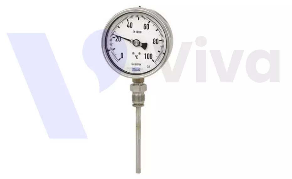 Đồng hồ đo nhiệt độ Wika dạng khí