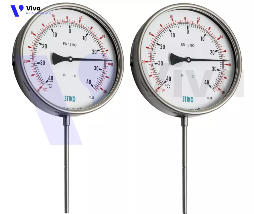 Đồng hồ đo nhiệt độ STIKO chân đứng
