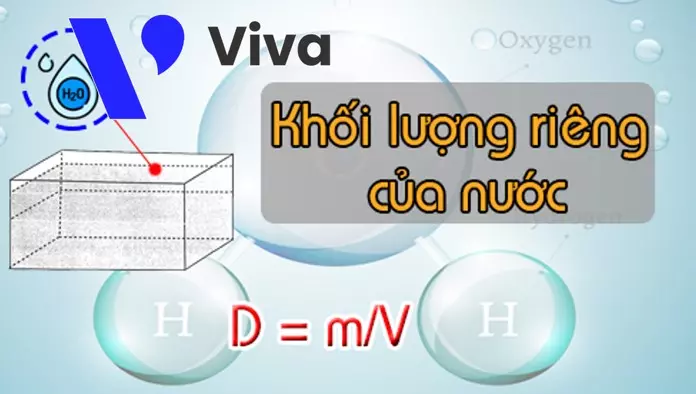 Khối lượng riêng của nước
