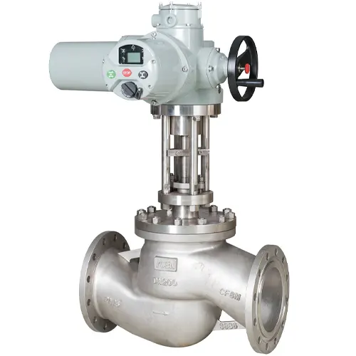 Van cầu inox điều khiển điện