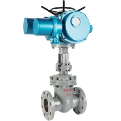 Van cổng thép điều khiển điện