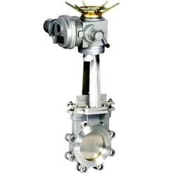 Van dao inox điều khiển điện