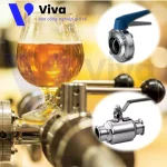 Van sử dụng trong hệ thống nhà máy bia