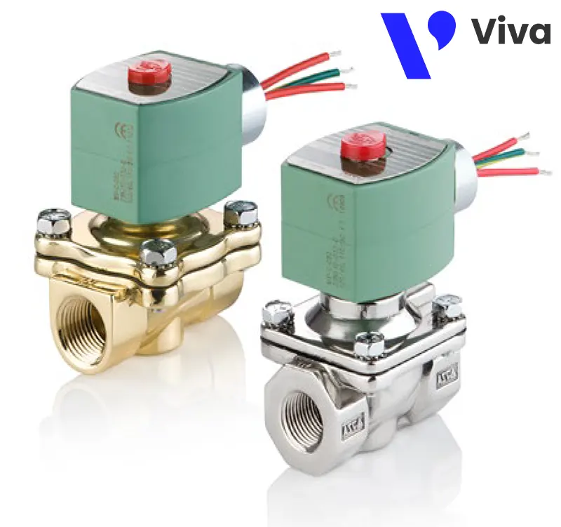 ASCO™General Service Solenoid ValvesBrass or Stainless Steel Bodies | Pilot Operated