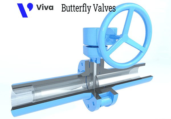 Concentric butterfly valve operation