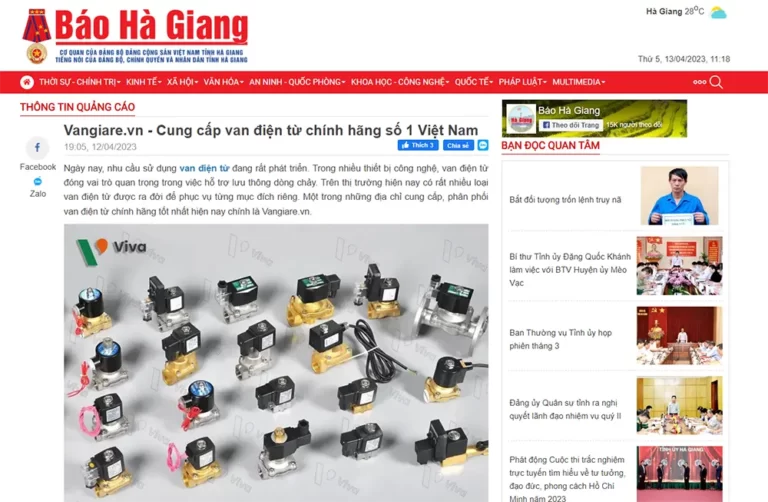 Báo “baohagiang” nói gì về công ty Viva