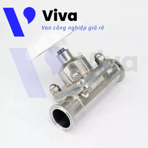 Sản phẩm van màng inox vi sinh tay vặn