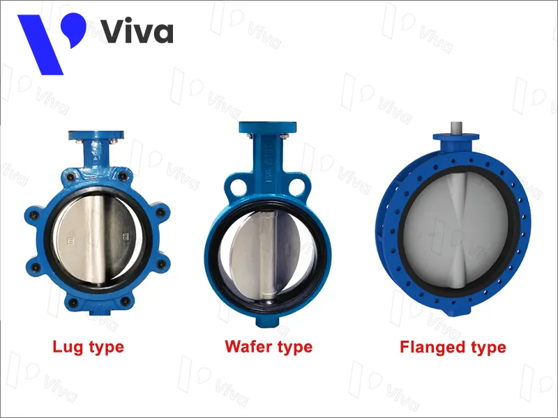 Types of concentric butterfly valves