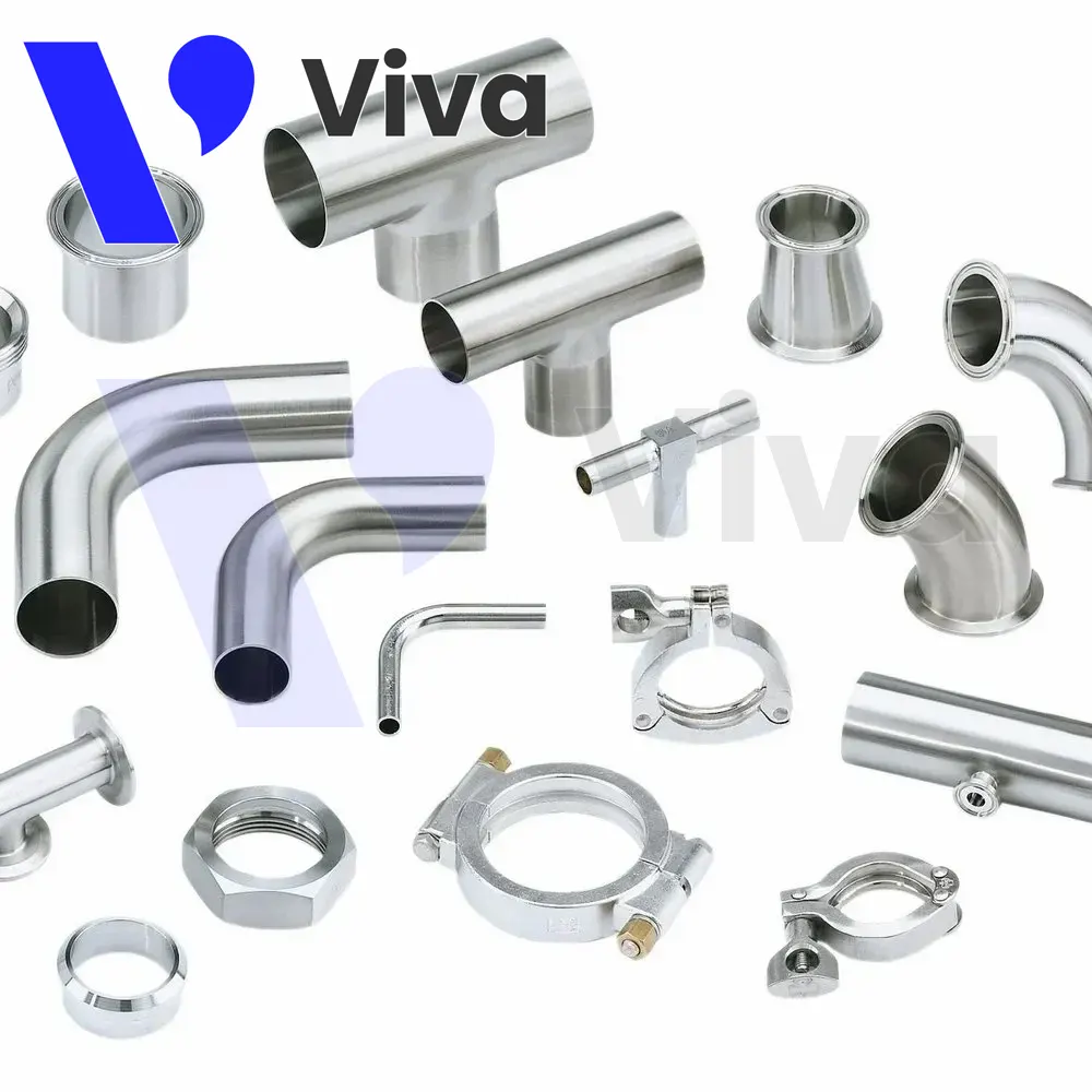 Một số loại phụ kiện inox vi sinh