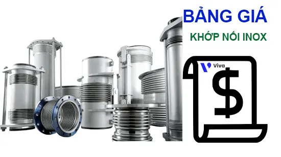 Bảng giá khớp nối inox
