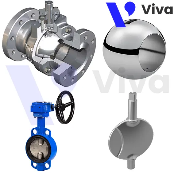 So sánh van bướm và van bi