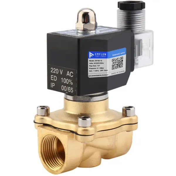 van điện từ nước bằng đồng EMF-LOW 2