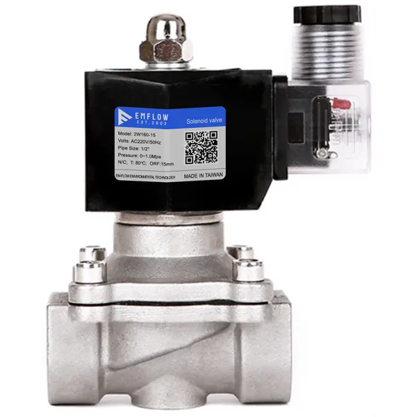 van điện từ nước inox EMFLOW 1