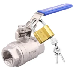 Van bi inox có khóa