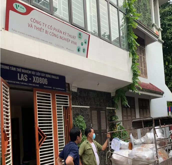 Kho hàng van bướm điều khiển khí nén của VIVA tại Hà Nội