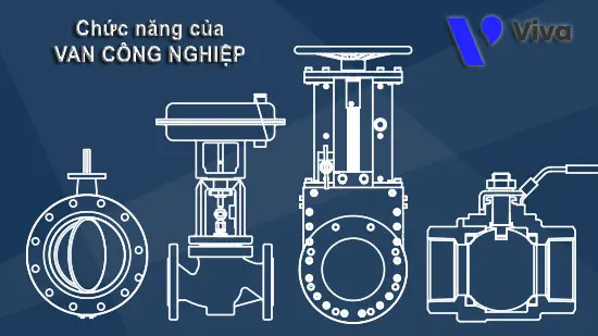 Chức năng của van công nghiệp