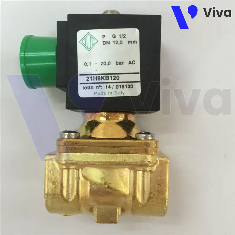 Van điện từ đồng nối ren DN15 ODE 21H8KB120